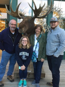 The Cook family in Jackson, Wyoming.